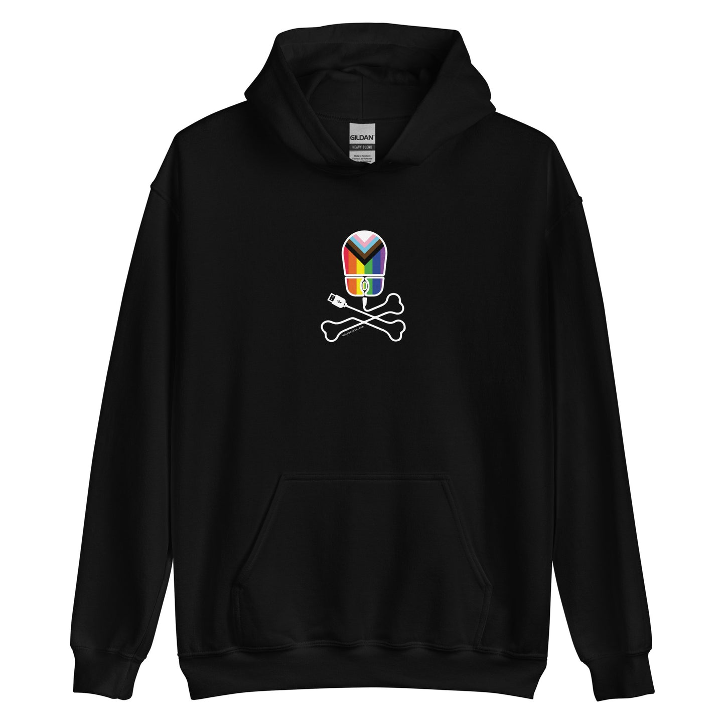 DDoSecrets Heavy Printed Pullover