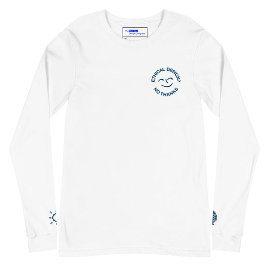NDC / DESIGN ETHICS / NO THX / EMBROIDERED LONG SLEEVE